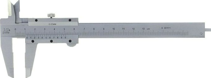 Штангенциркуль SHAN ШЦ-I 125 0,05, L - 125 мм губки 40 мм [123632]