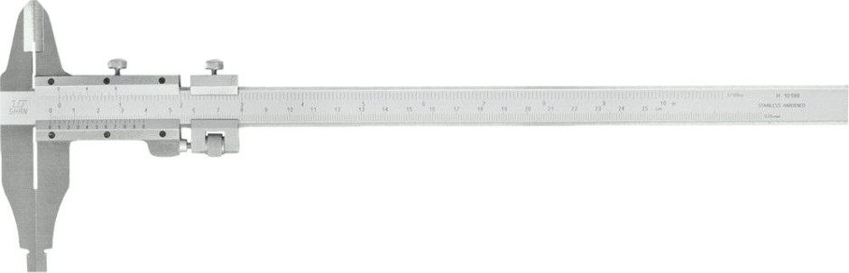 Штангенциркуль SHAN ШЦ-II 250 0.05, L - 250 мм губки 60 мм [123641]