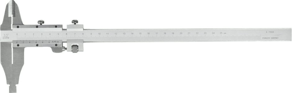 Штангенциркуль SHAN ШЦ-II 250 0.1, L - 250 мм губки 60 мм [123647]