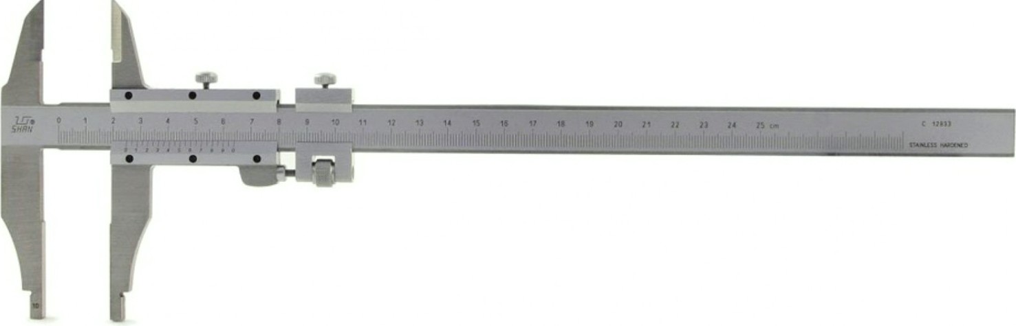 Штангенциркуль SHAN ШЦ-II 400 0.05, L - 400 мм губки 100 мм [123642]
