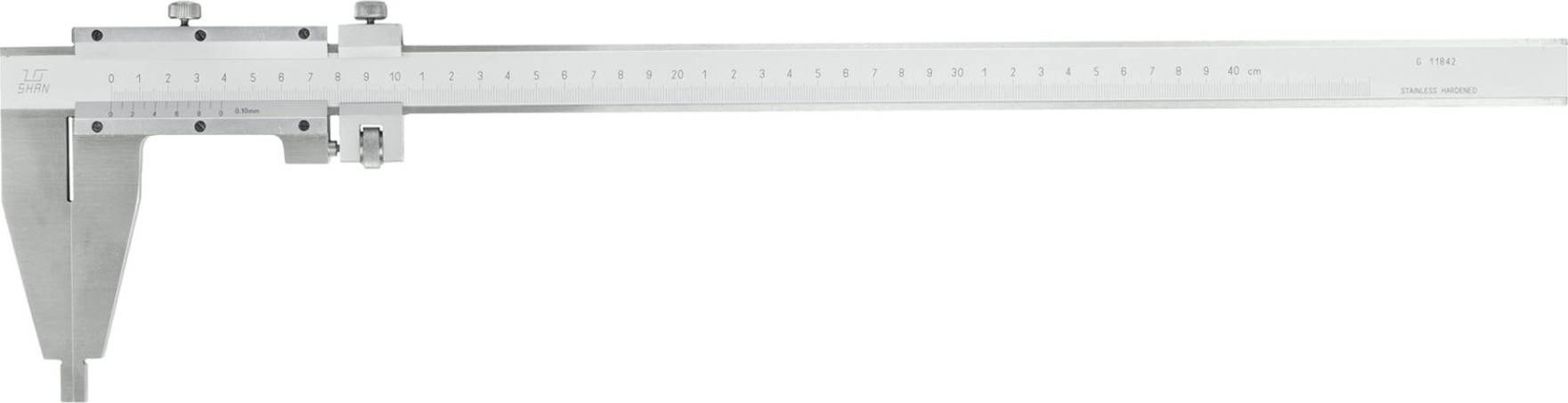 Штангенциркуль SHAN ШЦ-III 2000 0,1, L - 2000 мм губки 200 мм [204254]