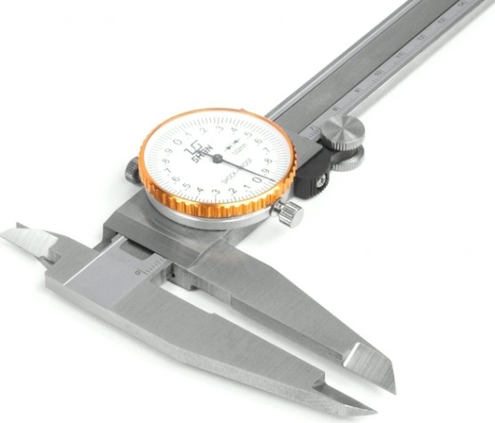 Штангенциркуль SHAN ШЦК-1-200 0,02 с круг. шкалой губ. 50мм [123679]