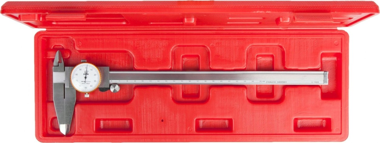 Штангенциркуль SHAN ШЦК-1-300 0,01 с круг. шкалой губ. 50мм [123676]