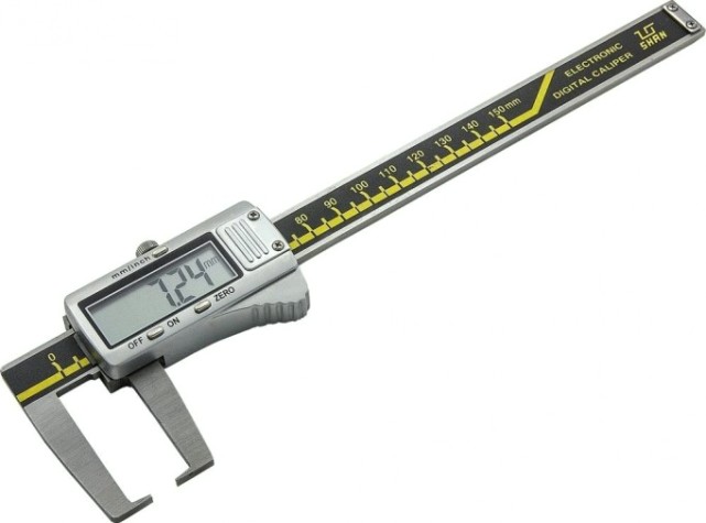 Штангенциркуль специальный SHAN ШЦЦСК-5 0-150 0,01 губки 70 мм для измерения наружних канавок и пазов [136264]