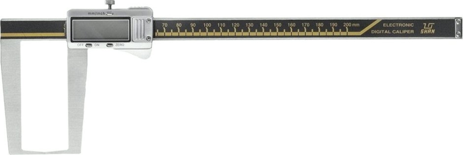 Штангенциркуль специальный SHAN ШЦЦСК-5 0-200 0,01 губки 80 мм для измерения наружних канавок и пазов [136265]