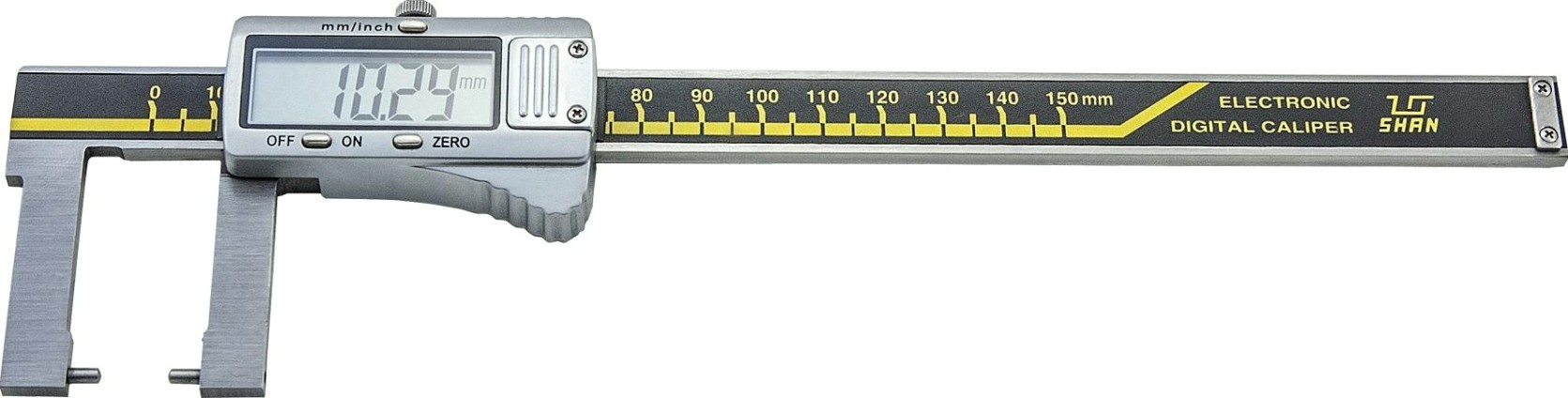 Штангенциркуль специальный SHAN ШЦЦСК-6 0-150 0,01 для измерения наружних канавок и пазов [136267]