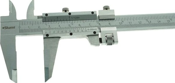 Штангенциркуль Sturm 2030-01-200 200 мм с глубиномером