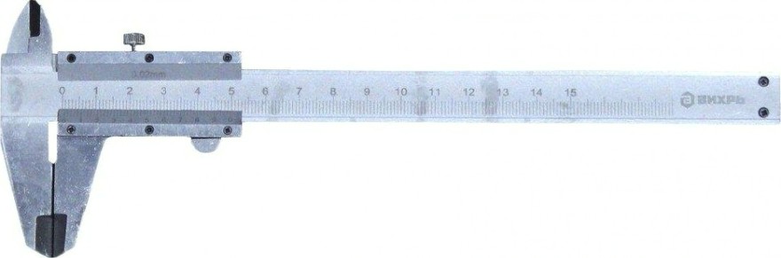 Штангенциркуль ВИХРЬ ШЦ-150 с глубиномером [73/11/2/1]