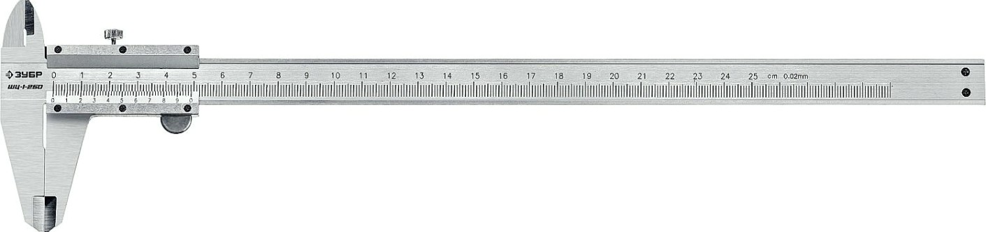 Штангенциркуль ЗУБР ПРОФЕССИОНАЛ шц-1-250, стальной, 250мм [34514-250]