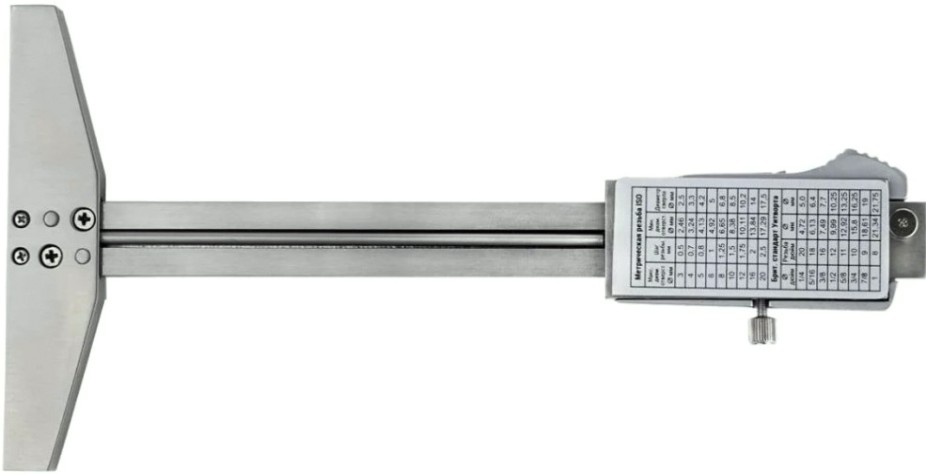 Штангенглубиномер RGK SCG-100 с цифровым отсчетным устройством [756945]