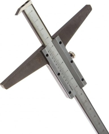 Штангенглубиномер с толщиномером (зацепом) SHAN ШГ 250 мм [343497]