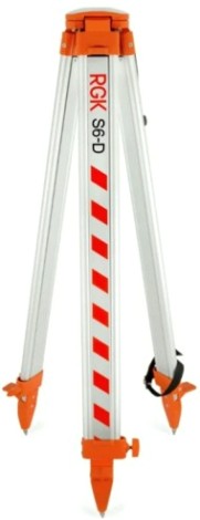 Штатив RGK S6-D RED нивелирный сферический [4610011870842]