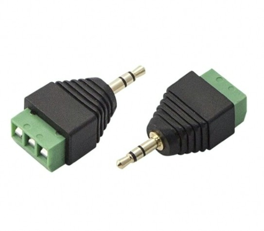 Штекер REXANT 14-0440 стерео 3,5мм с клеммной колодкой под винт,