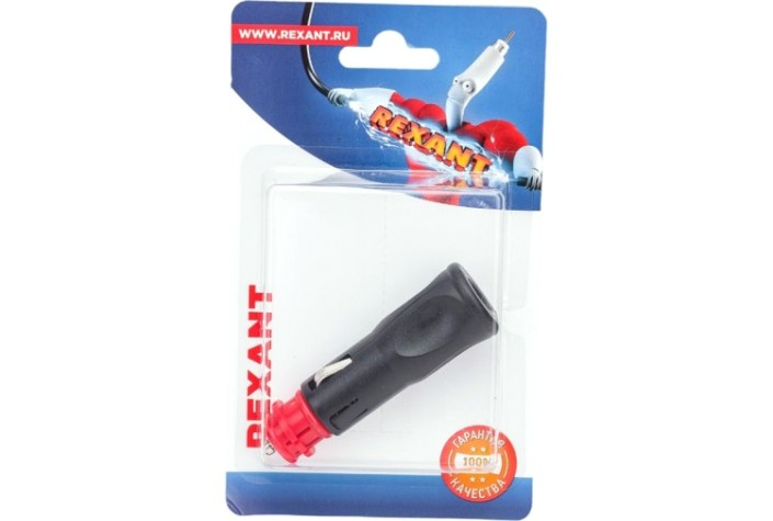 Штекер в прикуриватель REXANT 06-0121-C с предохранителем под винт