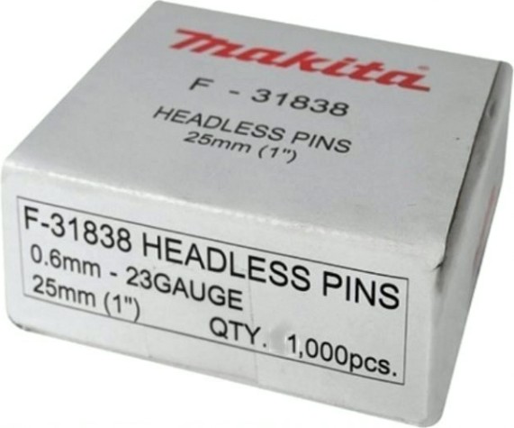 Штифт 25 мм MAKITA (сталь) (1000шт.) F-31838 [F-31838]