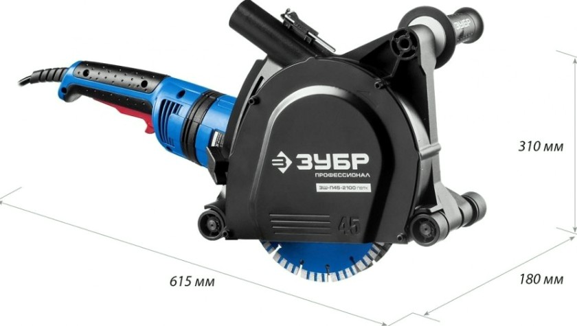 Штроборез сетевой ЗУБР ЗШ-П45-2100 ПВТК Профессионал Штроборез сетевой ЗУБР ЗШ-П45-2100 ПВТК Профессионал