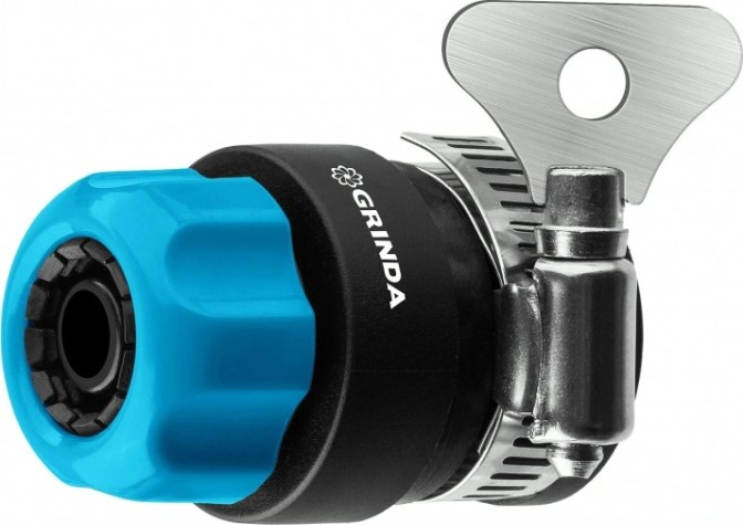 Штуцер без резьбы GRINDA 3/4" с хомутом 8-426335 [8-426335_z01]