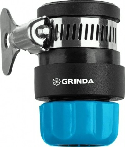 Штуцер без резьбы GRINDA 3/4" с хомутом 8-426335 [8-426335_z01]