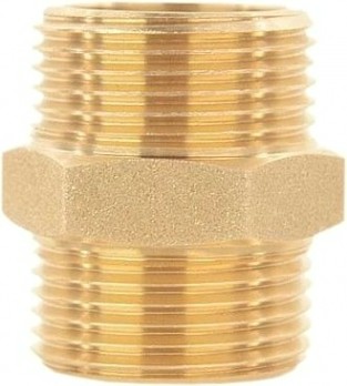 Штуцер ДЖИЛЕКС 1"П х1"П латунный [М287]