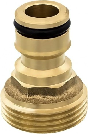 Штуцер QUATTRO ELEMENTI внеш. резьба 3/4"-брс папа, латунь [246-302]