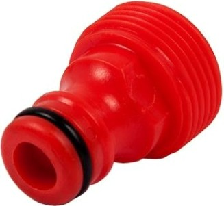 Штуцер QUATTRO ELEMENTI внеш. резьба 3/4"-брс папа, пластик [645-914]