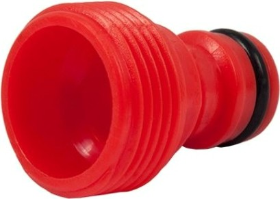 Штуцер QUATTRO ELEMENTI внеш. резьба 3/4"-брс папа, пластик [645-914]