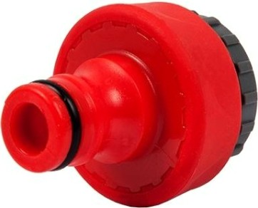 Штуцер QUATTRO ELEMENTI внутр. резьба 1/2" и 3/4"-брс папа, мягкий пластик [646-034]