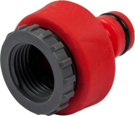 Штуцер QUATTRO ELEMENTI внутр. резьба 1/2" и 3/4"-брс папа, мягкий пластик [646-034]