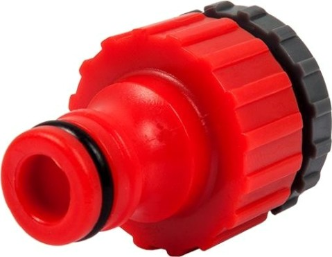 Штуцер QUATTRO ELEMENTI внутр. резьба 1/2" и 3/4"-брс папа, пластик [645-945]