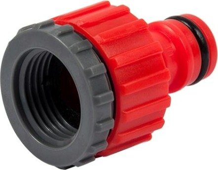 Штуцер QUATTRO ELEMENTI внутр. резьба 1/2" и 3/4"-брс папа, пластик [645-945]