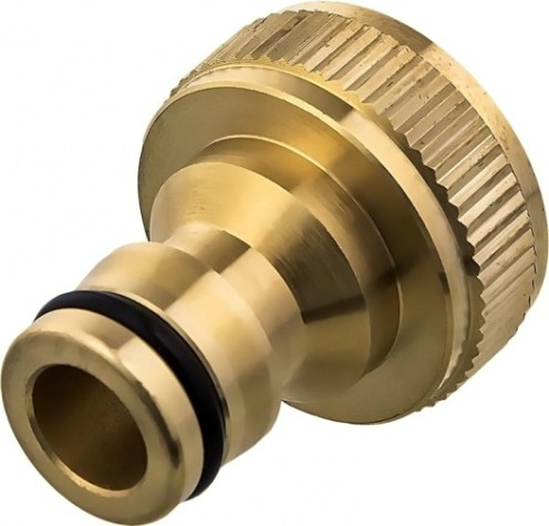 Штуцер QUATTRO ELEMENTI внутр. резьба 3/4"-брс папа, латунь [246-333]