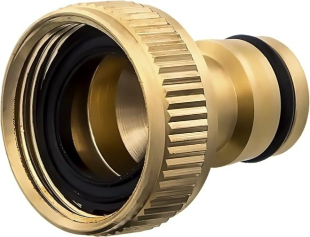 Штуцер QUATTRO ELEMENTI внутр. резьба 3/4"-брс папа, латунь [246-333]