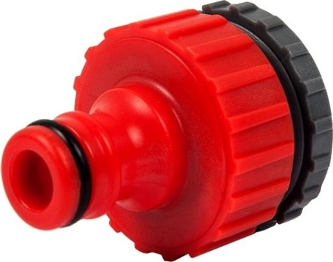 Штуцер QUATTRO ELEMENTI внутр. резьба 3/4" и 1"-брс папа, пластик [645-952]