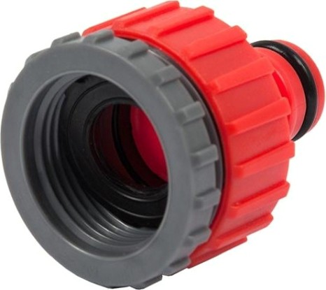 Штуцер QUATTRO ELEMENTI внутр. резьба 3/4" и 1"-брс папа, пластик [645-952]