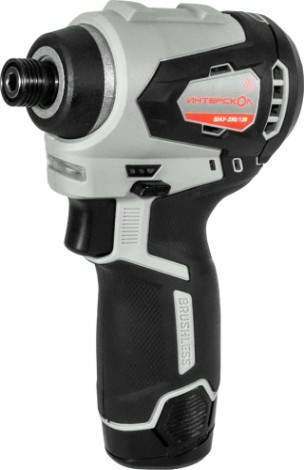 Шуруповерт аккумуляторный ИНТЕРСКОЛ ШАУ-220/12ВЭ бесщеточный ударный [803.2.2.70]