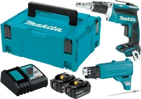 Шуруповерт аккумуляторный MAKITA DFS 452 TJX2 бесщеточный [DFS452TJX2]