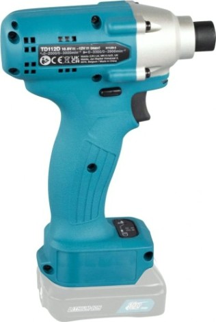 Шуруповерт аккумуляторный MAKITA TD112DMZ CXT 12В BL ударный, бесщет., без АКБ и З/У