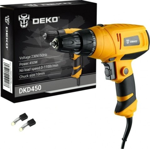 Шуруповерт сетевой DEKO DKD450 [063-4280]