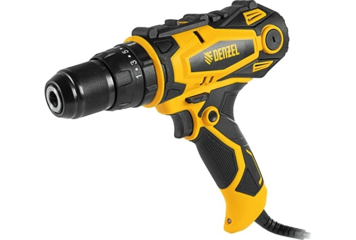 Шуруповерт сетевой Denzel ISD-300-13 ударный [26211]