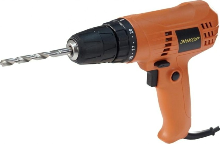 Шуруповерт сетевой ЭНКОР ДШЭ-280ЭР/10 [50065]