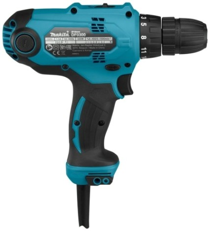 Шуруповерт сетевой MAKITA DF 0300 [DF0300]