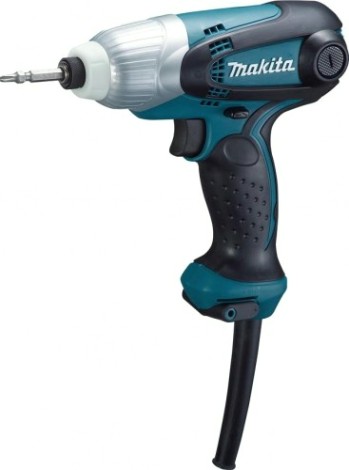 Шуруповерт сетевой MAKITA TD 0101 F ударный [TD0101F]