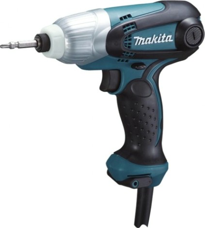 Шуруповерт сетевой MAKITA TD 0101 ударный [TD0101]
