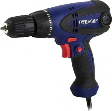 Шуруповерт сетевой ПУЛЬСАР ДШ 350 [792-223]