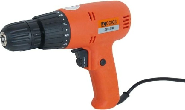 Шуруповерт сетевой СОЮЗ ДУС-2140