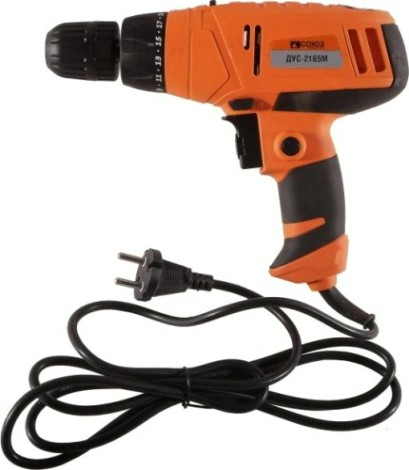 Шуруповерт сетевой СОЮЗ ДУС-2165М