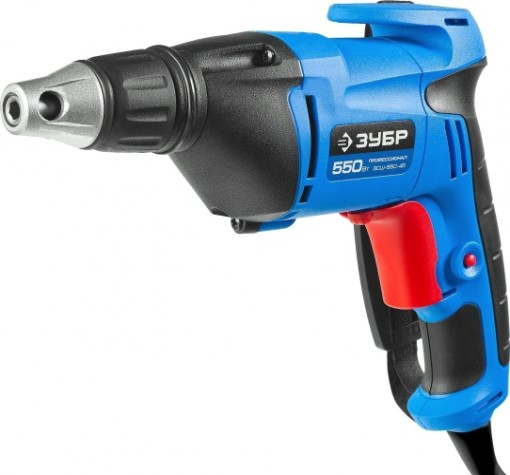 Шуруповерт сетевой ЗУБР ЗСШ-550-45 Профессионал [ЗСШ-550-45]