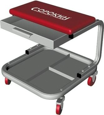 Сидение прямоугольное СОРОКИН 24.166 с ящиком