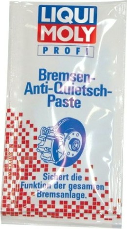 Синтетическая смазка для тормозной системы LIQUI MOLY Bremsen-Anti-Quietsch-Paste 0,01 л. 7585/3078 [7585/3078]