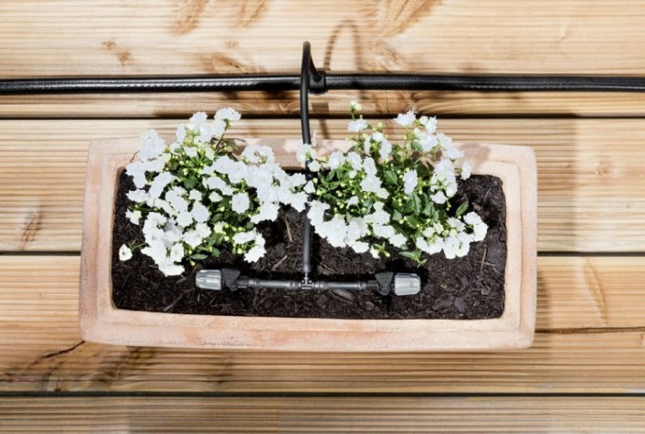 Система микрокапельного полива KARCHER 2.645-276.0 комплект для цветочных горшков